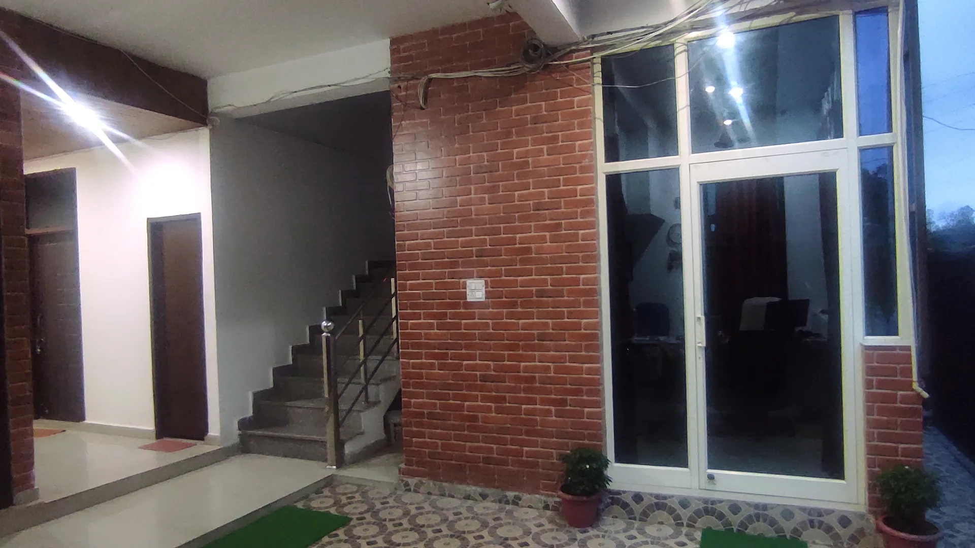 Reception area