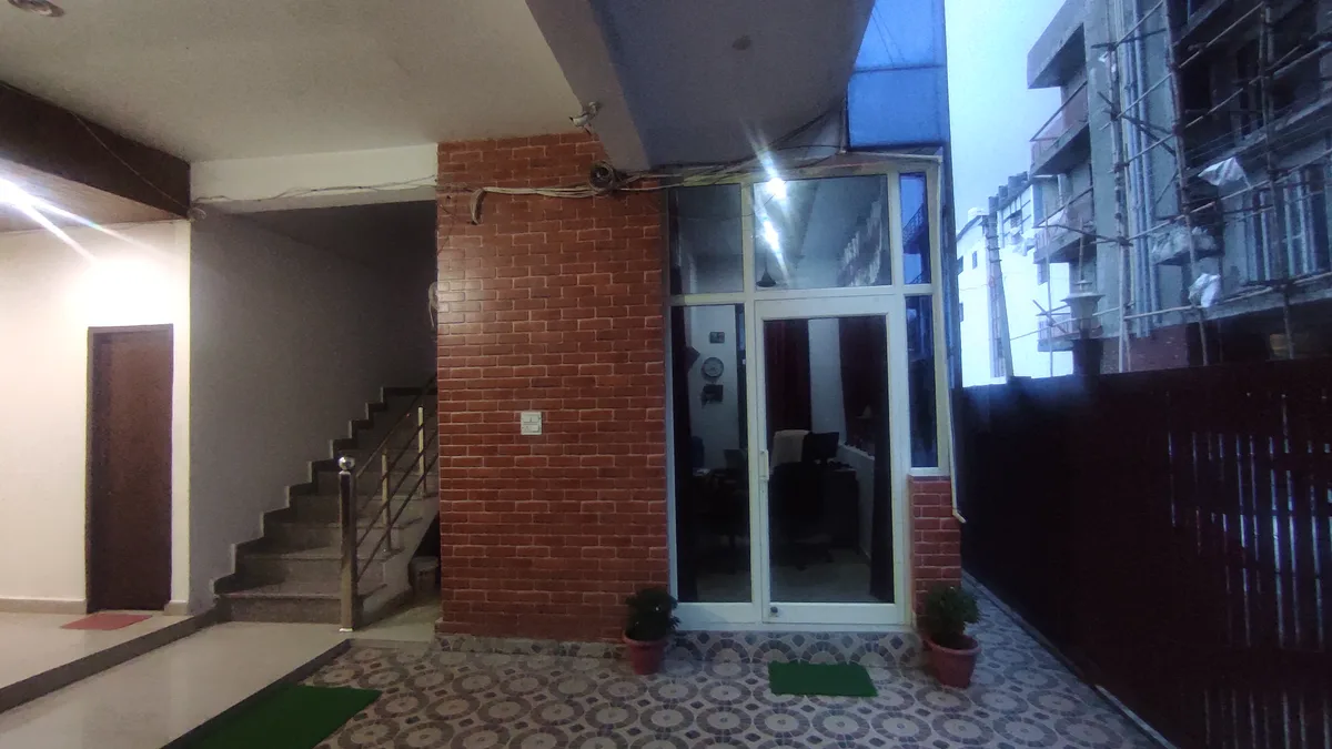 Reception and office area at Daksh Home hostel near UPES Kandoli Dehradun
